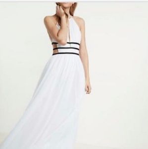 NWT Express plunge cut out maxi dress